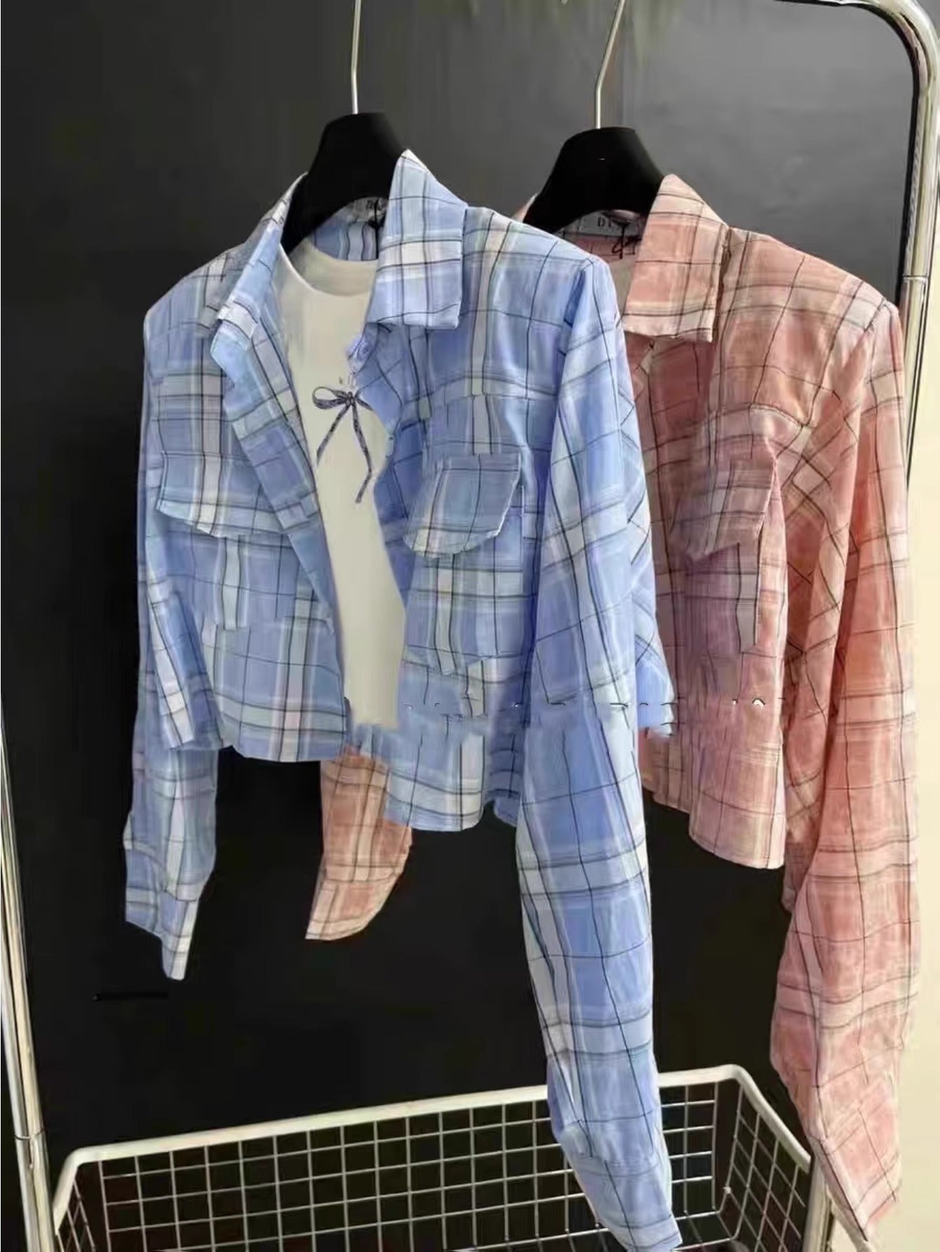 2024 New Sweet and Spicy Style Set Short Long Sleeve Shirt Vest 2-piece Set Women