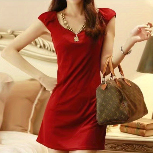 Women's new trendy suspender dress, summer belly cover skirt, slim and thin, short suspender skirt