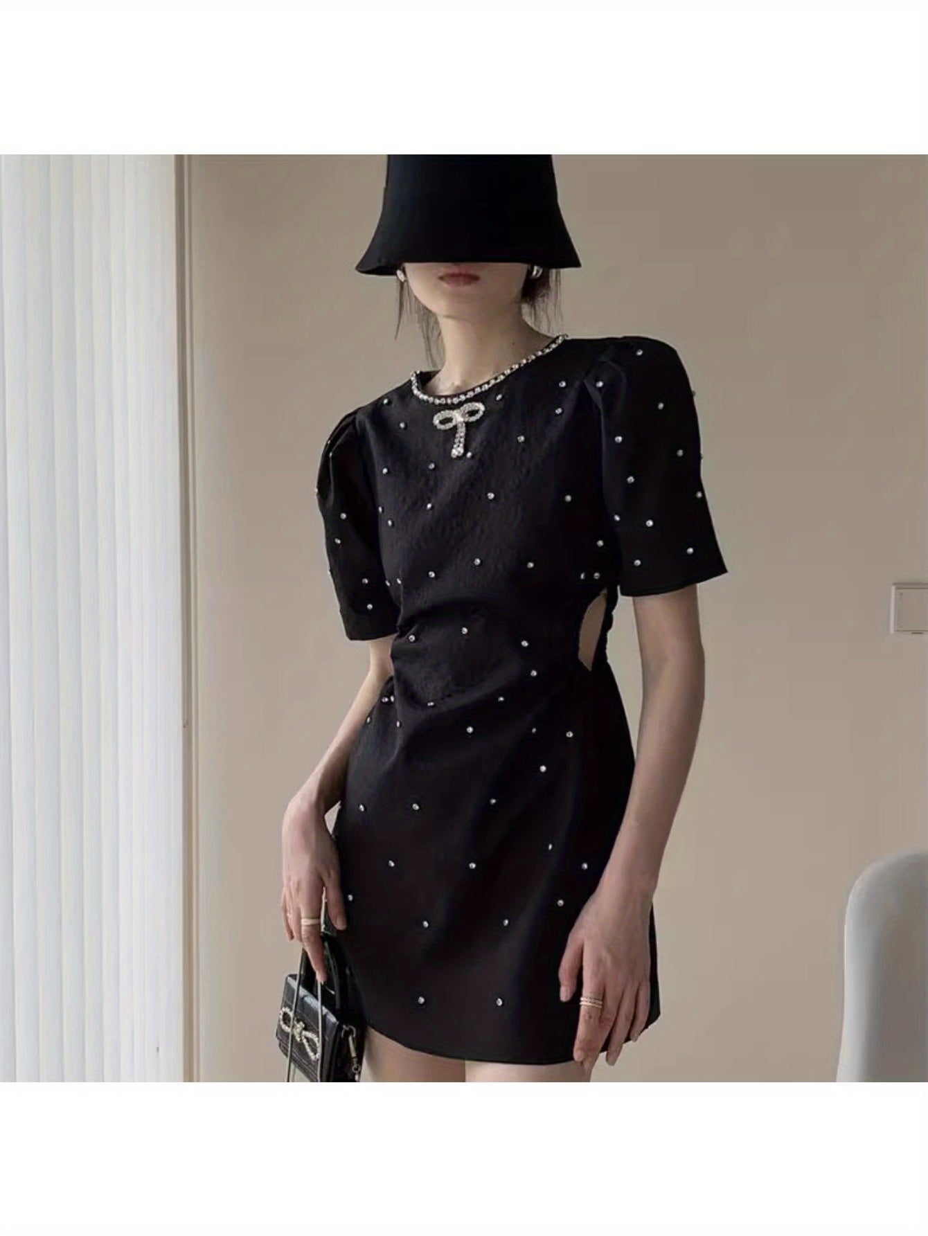 Summer French Xiaoxiangfeng Heavy Industry Premium Dress Femininity Design Niche Waist Small Skirt